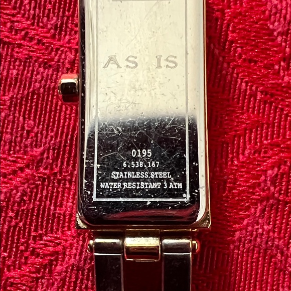 Coach Gold Rectangular Watch - Picture 3 of 11